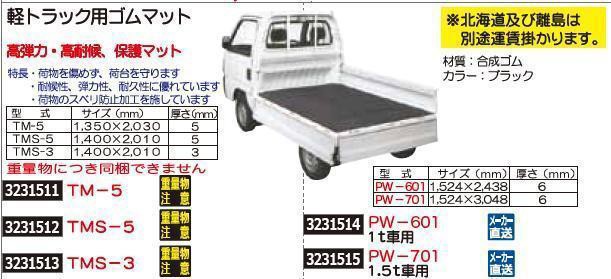 訳ありセール格安 軽トラック用ゴムマット 1 5ｔ車用 1524 3048ｍｍ 厚さ6ｍｍ ｐｗ 701 荷物保護 スベリ止め Rex18 史上最も激安 Www Crispersonalizadosoficial Com Br