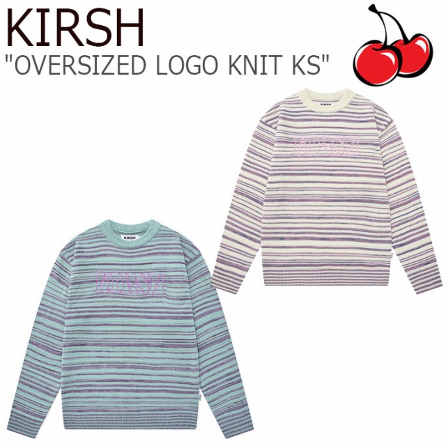 公式の キルシー ニット Kirsh Oversized Logo Knit Ks オーバーサイズ ロゴ ニット Ks Fkpscwa506m ウェア 配送員設置送料無料 Jamolinda Com Br