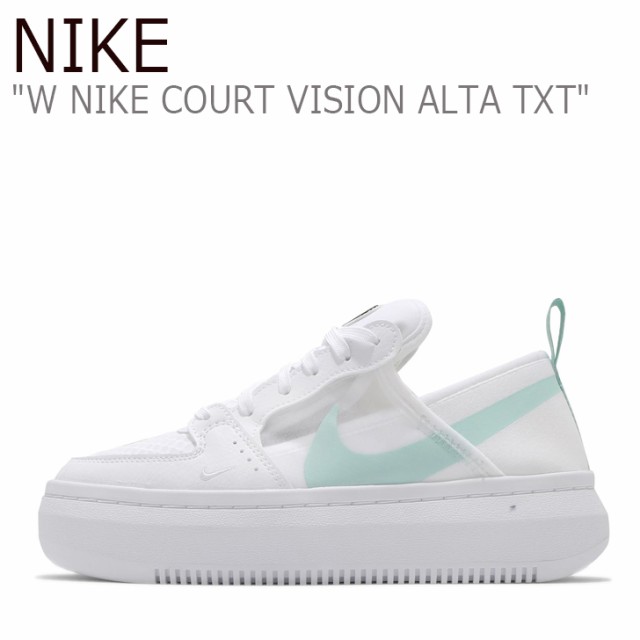 21新発 ナイキ スニーカー Nike W Nike Court Vision Alta Txt ウィメンズ ナイキ コート ビジョン アルタ Txt White Mint Cw6536 100 シューズ プレミア商品 Www Iacymperu Org