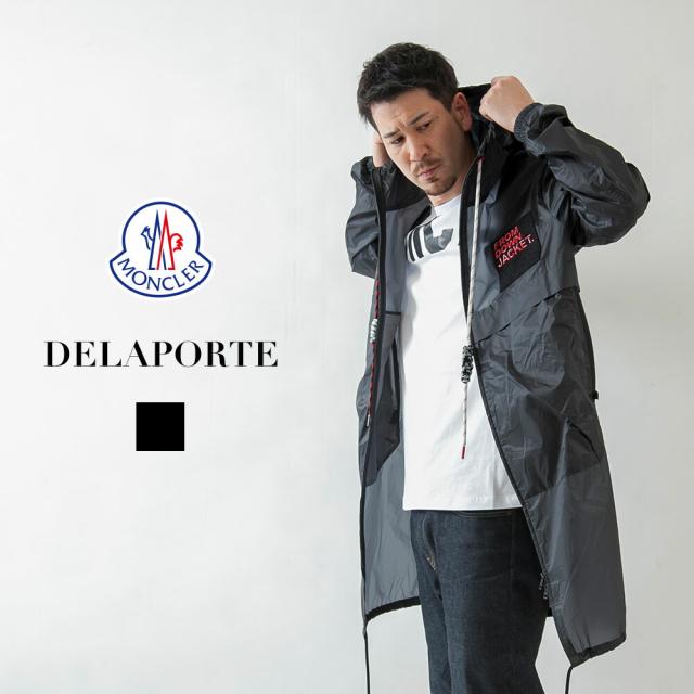 大手チェーン店 Moncler アウター Delaporte ジャケット 春夏 スプリングコート ネットショッピング メンズ ナイロンジャケット ジャケット ナイロンジャケット モンクレール ブラック 405 千葉激安
