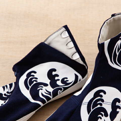 上質風合い 麿紋地下足袋 波 23cm 28cm 大人サイズ Maromon 足袋シューズ メンズ レディース 婦人 紳士 国産 日本製 おしゃれ かわいい かっこいい 新作 Taisei Estate Co Jp