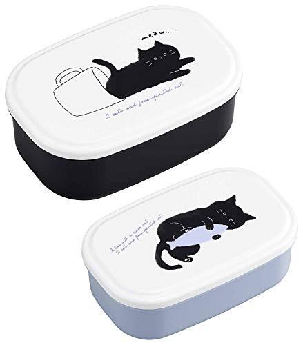 OSK 【black cat】 シール容器2Pセット 【日本製】 (127649)【入数:30】