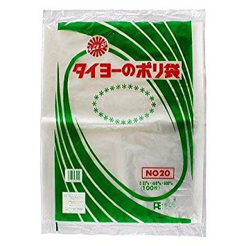 タイヨーのポリ袋 03 NO20 1ケース(100枚×15袋入)