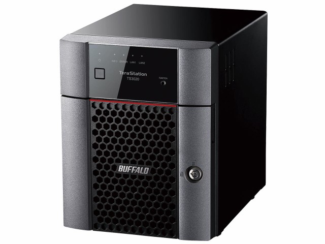 バッファロー TeraStation TS3020シリーズ 4ベイデスクトップ 12TB(TS3420DN1204)