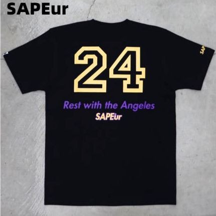 絶対一番安い Xxl Sapeur No 24 Rest With The Angeles U S A S S Tshirt サプール Tシャツ レイカーズカラー ビッグ サイズ クーポン発行 Gdpcambodia Org