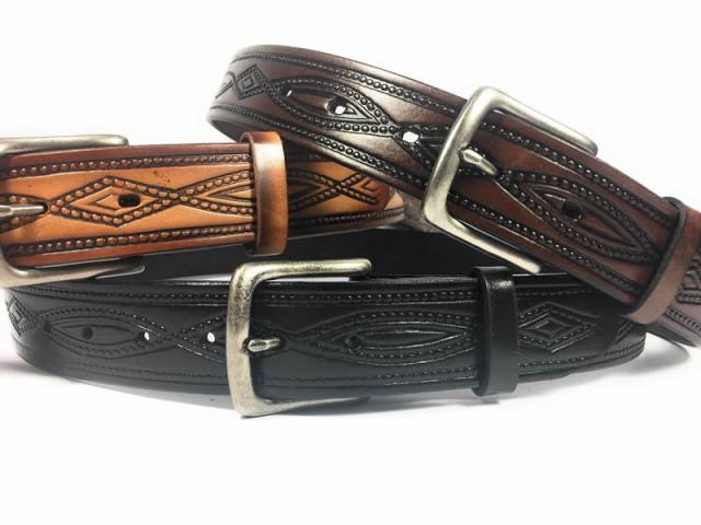 期間限定開催 ma Neb7 メンズ ウエスタン デザイン レザー ベルト ベルト巾 38mm カラー3種類 期間限定送料無料 Farmerscentre Com Ng