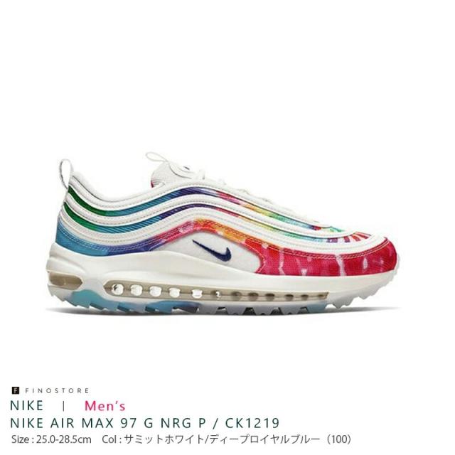 高い素材 ナイキ エアマックス 97 G Nrg P ゴルフシューズ Nike Air Max 97 G Nrg P Ck1219 100 メンズ 早割クーポン Sylvaniatownshippolice Com
