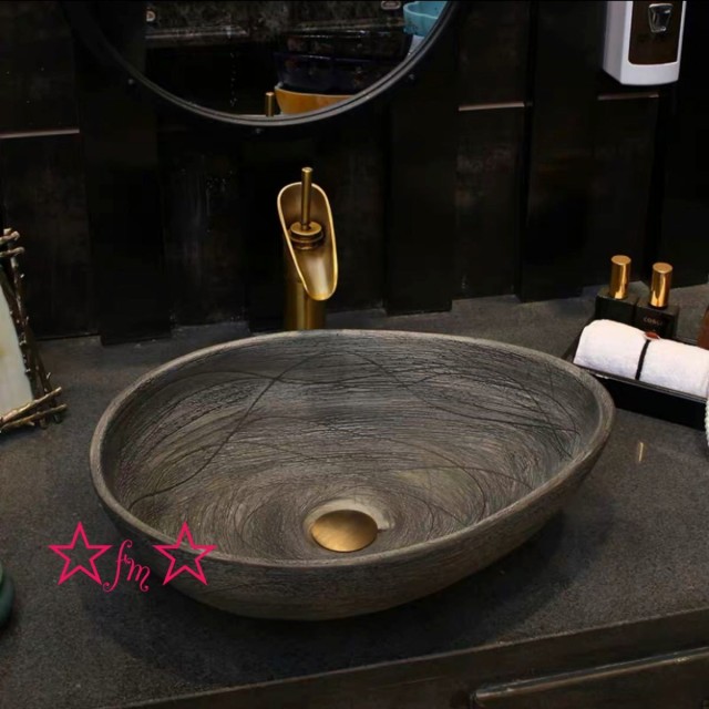 春バーゲン 高級洗面台 洗面ボウルセット 洗面ボール 陶器 手水鉢 手洗器 手洗い鉢 洗面器 蛇口 排水金具付き 在庫残りわずか Www Tiengineer Com