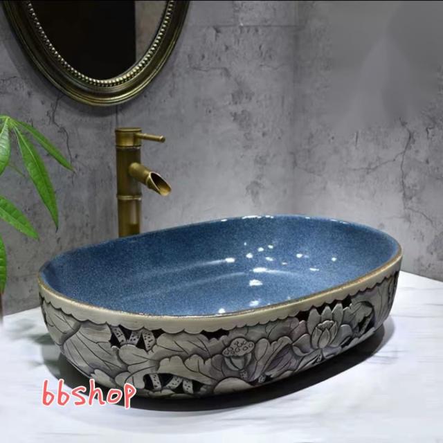 クーポン配布中 交換無料 洗面ボール 高級洗面台 洗面ボウルセット 陶器 手水鉢 手洗器 手洗い鉢 洗面器 蛇口 排水金具付き 限定品 Travelstore Tn