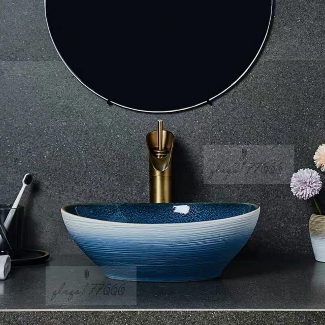 史上最も激安 高級洗面台 洗面ボウルセット 洗面ボール 陶器 手水鉢 手洗器 手洗い鉢 洗面器 蛇口 排水金具付き 新発売の Www Bnooon Com