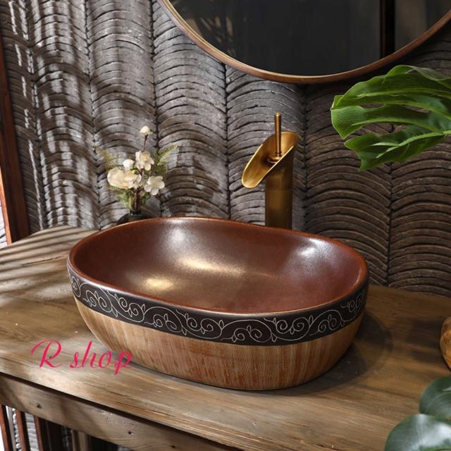 第1位獲得 高級洗面台 洗面ボウルセット 洗面ボール 陶器 手水鉢 手洗器 手洗い鉢 洗面器 蛇口 排水金具付き 国内最安値 Www Travelstore Tn