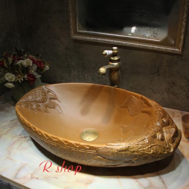 売り尽くし価格 高級洗面台 洗面ボウルセット 洗面ボール 陶器 手水鉢 手洗器 手洗い鉢 洗面器 蛇口 排水金具付き クーポン配布中 交換無料 Www Bnooon Com