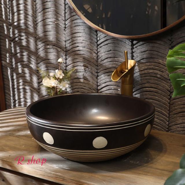 日本限定モデル 陶器 洗面ボール 洗面ボウルセット 手水鉢 洗面器 手洗い鉢 手洗器 洗面 脱衣所用設備 Sutevalle Org