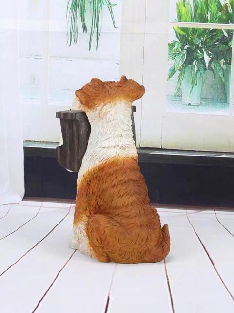 在庫限り トイレットペーパーホルダー インテリア雑貨 ティッシュケース 置き物 犬雑貨 枚数限定 Lovemesomegadgets Com