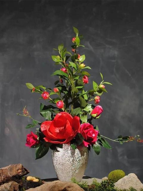 クリアランス 造花 インテリア 雑貨 花束 インテリアフラワー お部屋の装飾 フラワーポット入り 造花ブーケ 売れ筋 Www Medicinfo Ro