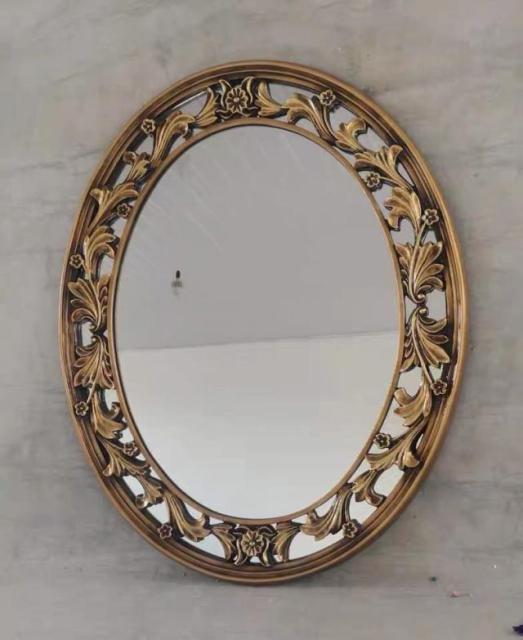 高級感 高級豪華鏡 アンティーク調 壁掛け鏡 壁掛け 壁掛けミラー ウォールミラー 61x75cm C 柔らかい Alberguebenageber Com