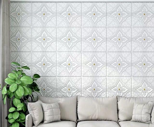 く日はお得 防水 3d立体レンガ模様壁紙 背景壁 70cm 70cm 50枚 汚い防止 ピンク カビ防止 壁紙 Williamsav Com