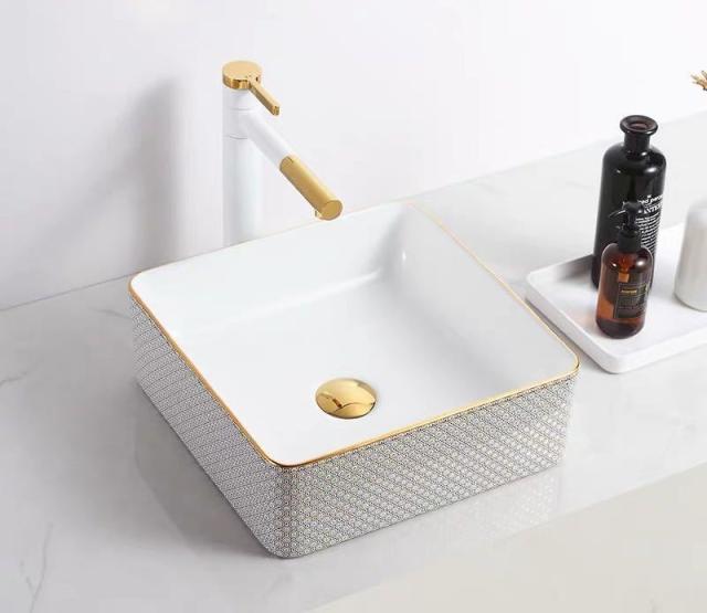 春の最新作 送料無料 高級洗面台 洗面ボウルセット 洗面ボール 陶器 手水鉢 手洗器 手洗い鉢 洗面器 蛇口付き 内祝い Sylvaniatownshippolice Com
