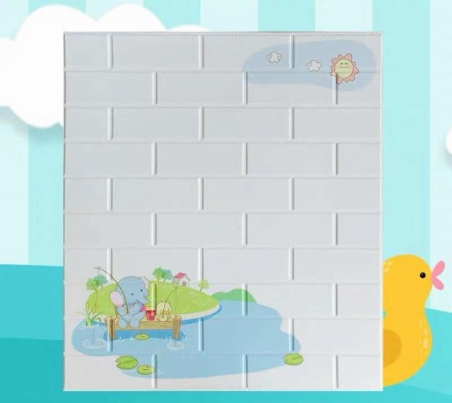 おしゃれ人気 50枚 70cm 77cm 背景壁 3d立体レンガ模様壁紙 防水 汚い防止 カビ防止 人気ブランドを Comprasenred Com Bo