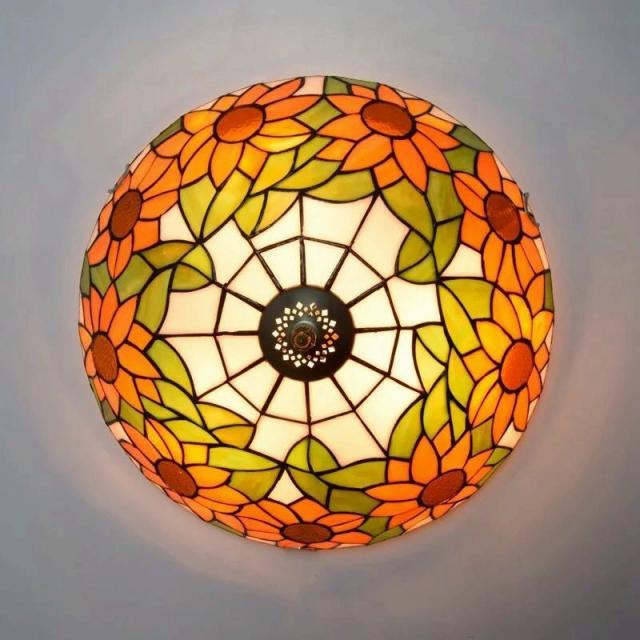 メール便なら送料無料 ステンドグラス ペンダントライト 豪華天井照明ステンドグラスランプ ガラス工芸品 Rakuten Olap Ma