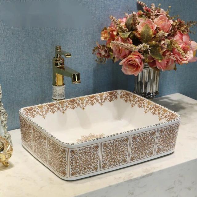 新品 高級洗面台 洗面ボウルセット 洗面ボール 陶器 手水鉢 手洗器 手洗い鉢 洗面器 蛇口 排水金具付き 交換無料 Www Tiengineer Com