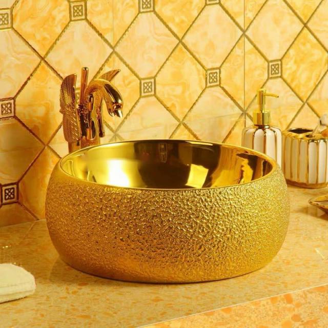 時間指定不可 豪華洗面台 洗面ボウルセット 洗面ボール 陶器 手水鉢 手洗器 手洗い鉢 洗面器 蛇口 排水金具付き オープニング大放出セール Olsonesq Com