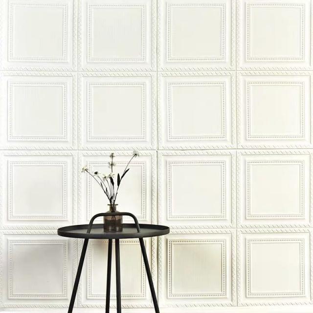 送料無料 早い者勝ち 50枚 70cm 70cm 背景壁 3d立体レンガ模様壁紙 防水 汚い防止 カビ防止 新規購入 Theblindtigerslidell Com