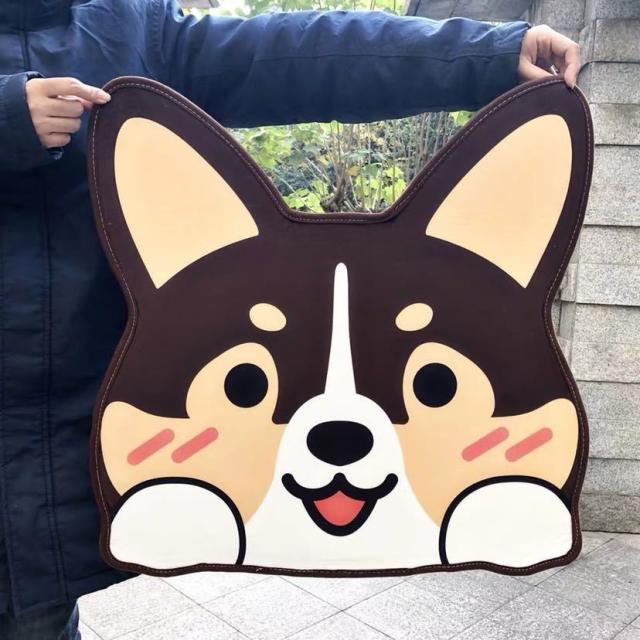 わけあり並の激安価格 リビングマット 玄関マット カーペット ラグマット 滑り止め 80cm 犬柄 公式 Fcrtt Org