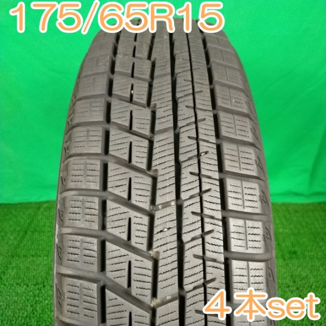 送料無料 [ W2270P ] YOKOHAMA ヨコハマ 175/65R15 84Q ice GUARD iG60 冬タイヤ スタッドレスタイヤ 4本セット 【中古タイヤ】