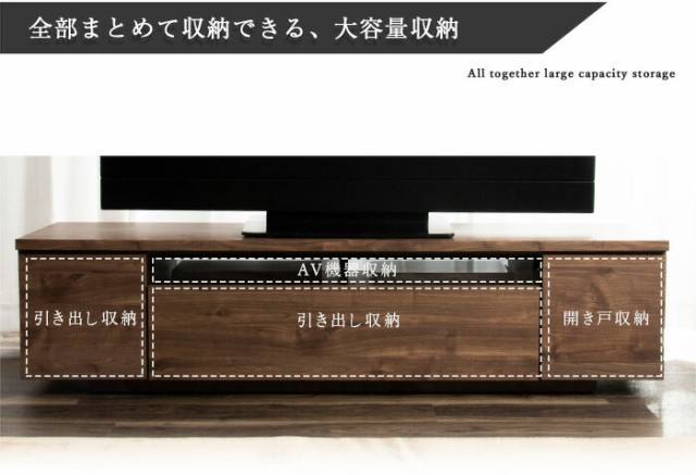 限定SALE正規品 テレビ台 国産 180cm 完成品 テレビボード テレビラック ローボード 収納 棚 TV台 TVボード 日本製 配線スマート 木の通販はau PAY マーケット - MINT|商品ロットナンバー:505505254 激安大特価SALE