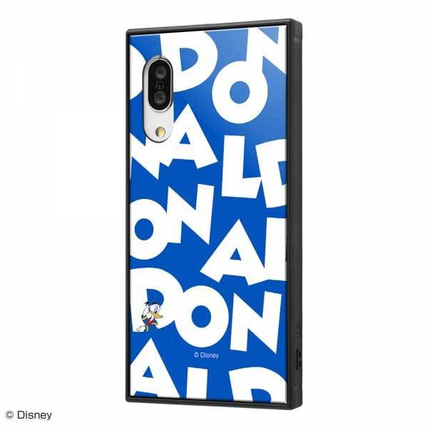 Aquos Sense3 Lite Basic Android One S7 耐衝撃ケース ディズニー ドナルドダック カバー 四角 スクエア