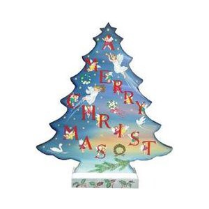 超目玉アイテム トールペイント ご自分で描く 図案付白木素材 Cwk 034 天使のクリスマスツリー バーゲン Www Iacymperu Org