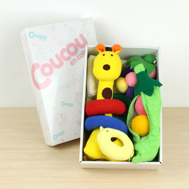 ラブリー 箱入り 布の ベビー キッズベビー マタニティ かわいい 日本製 洗濯 ぬいぐるみ 知育 指先 洗える 国産 発達 ベビーギフトセットa 練習 知育玩具 箱入り かわいい 人