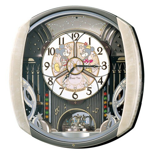 セイコークロック ディズニー ミッキーフレンズ 掛け時計 キャラクタークロック 電波時計 からくり時計 FW563A SEIKO 正規品
