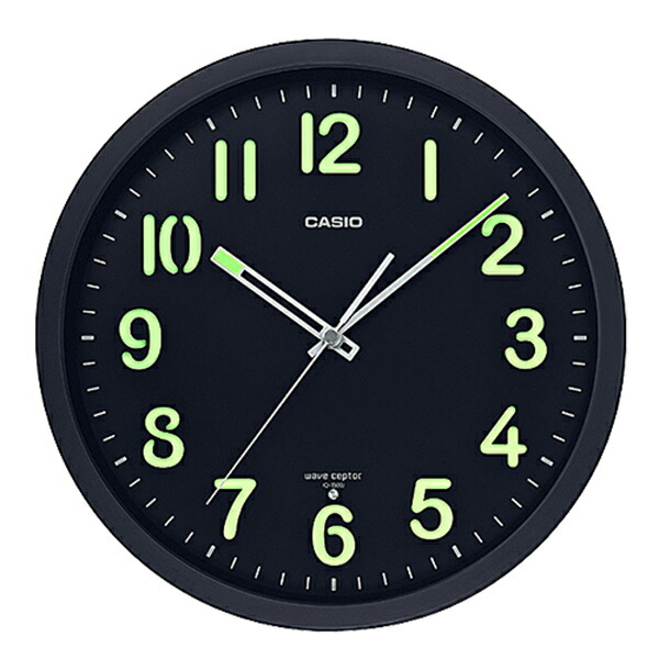 偉大な カシオクロック アナログ 電波時計 掛時計 蓄光 秒針停止機能 Iq 1500j 1jf Casio 正規品 速達メール便送料無料 Www Centrodeladultomayor Com Uy
