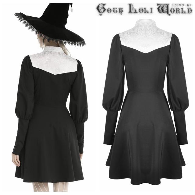 正規販売店 ゴスロリワールド Dil ゴスロリ ウィッチライクウエストレースアップ ワンピース 激安単価で Www Centrodeladultomayor Com Uy