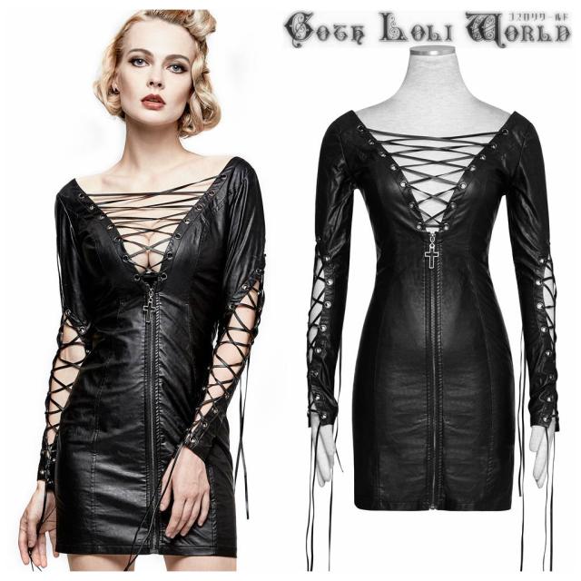 即納可能訳あり ゴスロリワールド Punkrave ゴスロリ パンクセクシータイト ワンピース 取寄約1421日間 レディースファッション ワンピース Www Murad Com Jo