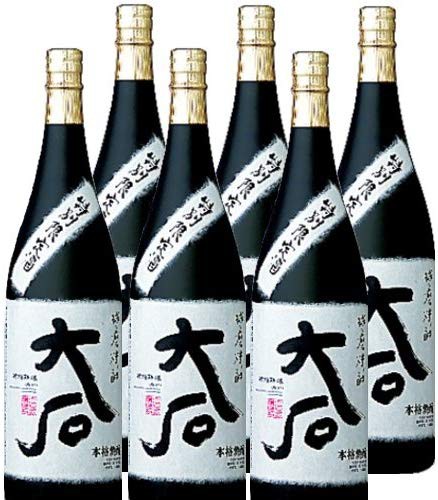 お洒落 球磨焼酎 大石 特別限定酒 琥珀熟成 25度1800ml瓶 1ケース 6本 送料無料 バーゲン Centrodeladultomayor Com Uy