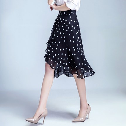 安心の定価販売 黒 花柄 膝丈 マーメイド 4l 大きいサイズ 無地 膝丈 レディース 5l マーメイドスカート 3l ドット柄スカート ボトムス 夏 スカート 春 今だけ限定価格 Simasenegal Cilss Int