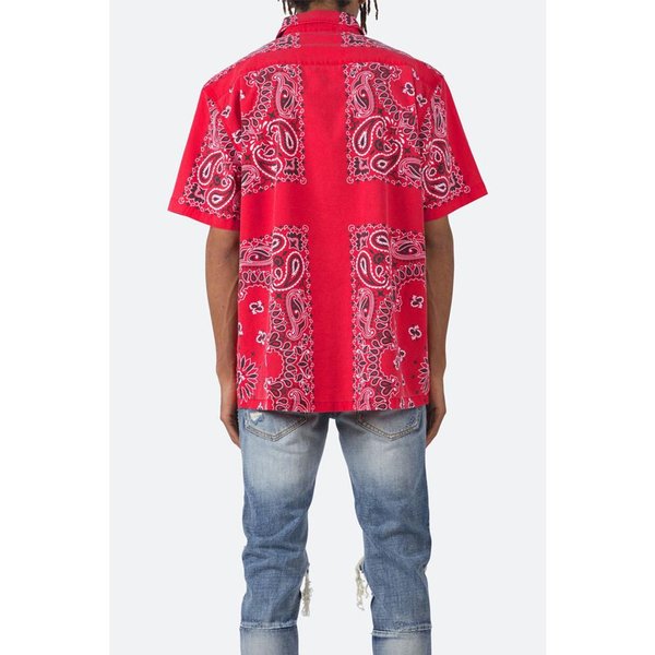 などストリ Mnml 開襟シャツ メンズ Us限定 日本未発売 正の通販はau Pay マーケット Smart Plaza 商品ロットナンバー ミニマル バンダナ シャツ Bandana Shirt レッド ペイズリー柄 コットン オープンシャツ からお Odapazumpango Gob Mx