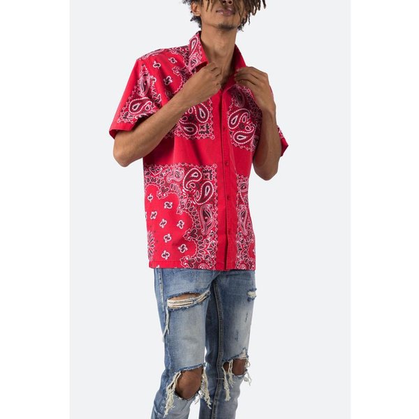 などストリ Mnml 開襟シャツ メンズ Us限定 日本未発売 正の通販はau Pay マーケット Smart Plaza 商品ロットナンバー ミニマル バンダナ シャツ Bandana Shirt レッド ペイズリー柄 コットン オープンシャツ からお Odapazumpango Gob Mx