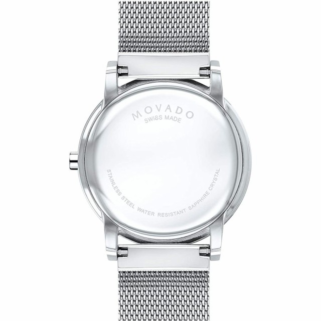 値上げ幅 Movado モバード 腕時計 メンズ クォーツ 607349 ステンレススチール シルバー スイスウォッチ 日本未発売 値上げ幅 Movado モバード 腕時計 メンズ クォーツ 607349 ステンレススチール シルバー スイスウォッチ 日本未発売
