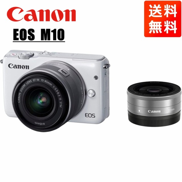 通常 1本タイプ Canon ミラーレス一眼カメラ EOS M10 ダブルレンズ