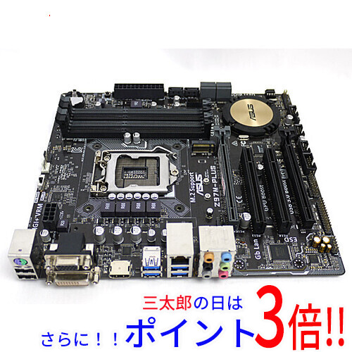 中古即納 送料無料 Asus Asus製 Microatxマザーボード Z97m Plus Lga1150の通販はau Pay マーケット Excellar エクセラー 商品ロットナンバー