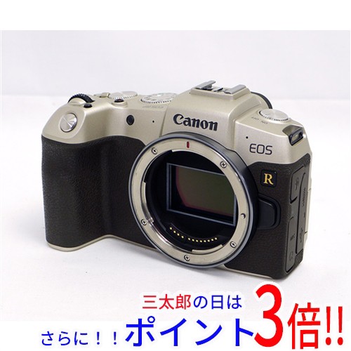 【中古即納】送料無料 Canon製 ミラーレス一眼カメラ EOS RP(ゴールド) ボディ 元箱あり