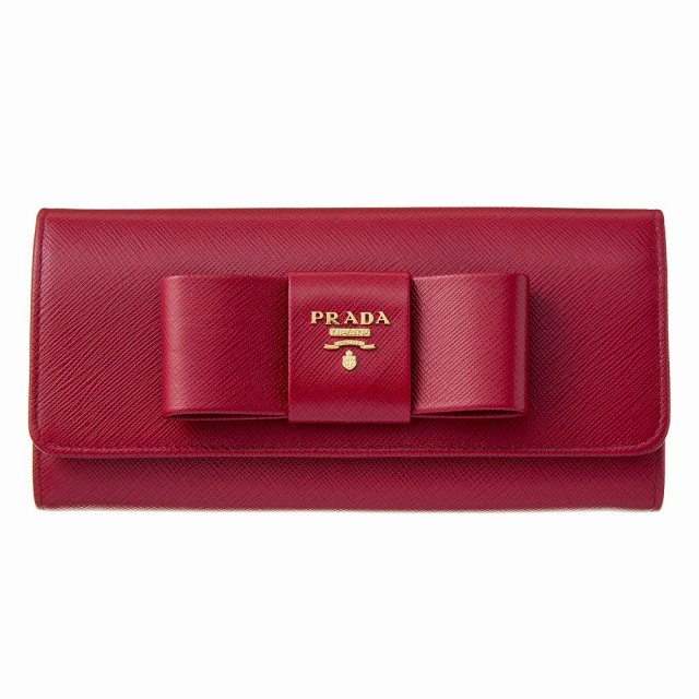 プラダ レディース 長財布 レッド PRADA 1MH132 ZTM F068Z おしゃれ 誕生日