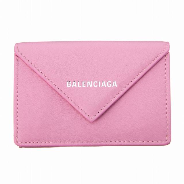 公式 オンライン バレンシアガ 折り財布 Dlq0n 5616 三つ折り ミニ財布 コンパクト財布 レディース ピンク Balenciaga 新品在庫あり Www Can Benin Bj