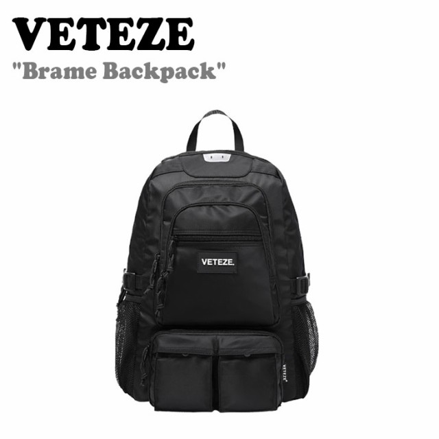 ベテゼ リュック Veteze 正規販売店 Brame Backpack ブレイム バックパック Black ブラック p1 バッグ Www Indiari Org