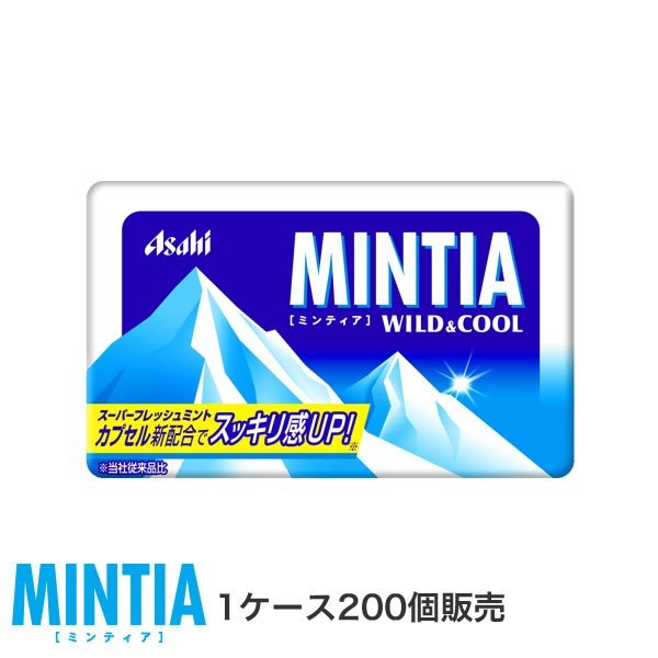 わけあり並の激安価格 アサヒグループ食品 ミンティア ワイルド クール 0個入 1ケース 限定価格セール