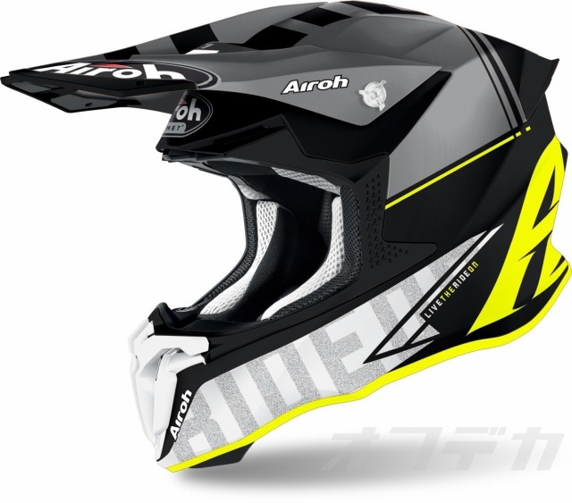 現品限り Airoh アイロー Twist2.0 Tech イエロー ai013 clubcordon.com.uy